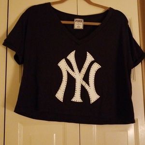 New York Yankees Crop Top
